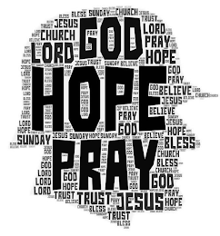 CHURCH LORD GOD HOPE BLESS SUNDAY PRAY TRUST JESUS BELIEVE logo