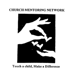 CHURCH MENTORING NETWORK TOUCH A CHILD, MAKE A DIFFERENCE logo
