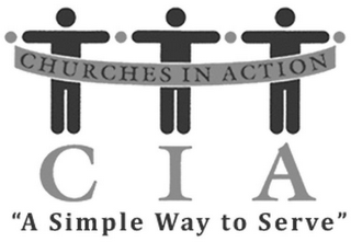 CHURCHES IN ACTION C I A "A SIMPLE WAY TO SERVE" logo