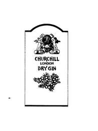 CHURCHILL LONDON DRY GIN logo