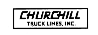 CHURCHILL TRUCK LINES, INC. logo
