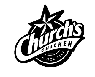 CHURCH'S CHICKEN SINCE 1952 logo
