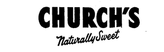 CHURCH'S NATURALLY SWEET logo