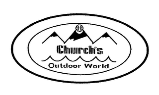 CHURCH'S OUTDOOR WORLD logo