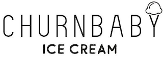 CHURNBABY ICE CREAM logo