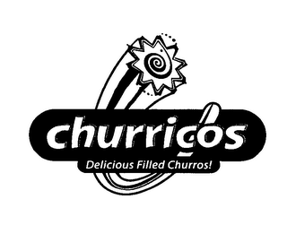 CHURRICOS DELICIOUS FILLED CHURROS! logo