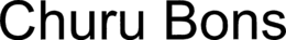 CHURU BONS logo