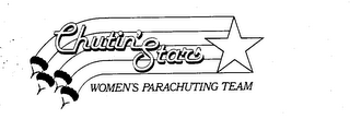 CHUTIN' STARS WOMEN'S PARACHUTING TEAM logo
