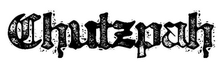 CHUTZPAH logo