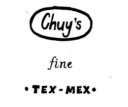 CHUY'S FINE TEX - MEX logo