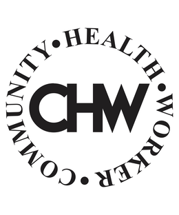 CHW COMMUNITY HEALTH WORKER logo