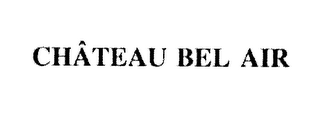 CHÂTEAU BEL AIR logo