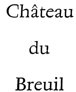 CHÂTEAU DU BREUIL logo