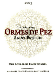 CHÂTEAU ORMES DE PEZ SAINT-ESTÈPHE logo