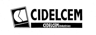 CI CIDELCEM CIDELCEM INDUSTRIES logo