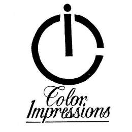 CI COLOR IMPRESSIONS logo