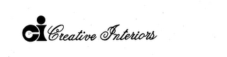 CI CREATIVE INTERIORS logo