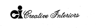 CI CREATIVE INTERIORS logo