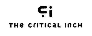 CI THE CRITICAL INCH logo