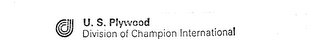 CI U.S. PLYWOOD DIVISION OF CHAMPION INTERNATIONAL logo