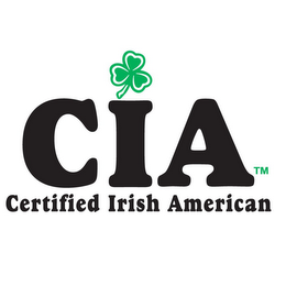 CIA CERTIFIED IRISH AMERICAN logo