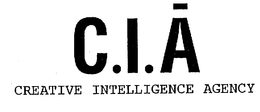 C.I.A. CREATIVE INTELLIGENCE AGENCY logo