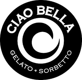 CIAO BELLA GELATO + SORBETTO logo