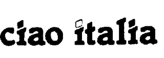 CIAO ITALIA logo