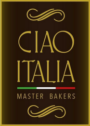 CIAO ITALIA MASTER BAKERS logo