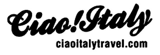 CIAO!ITALY CIAOITALYTRAVEL.COM logo