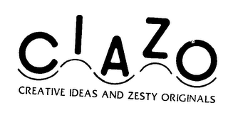 CIAZO CREATIVE IDEAS AND ZESTY ORIGINALS logo