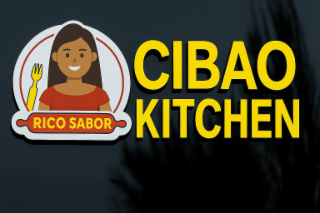 CIBAO KITCHEN RICO SABOR logo