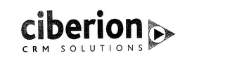 CIBERION CRM SOLUT IONS logo