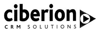CIBERION CRM SOLUTIONS logo