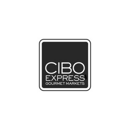 CIBO EXPRESS GOURMET MARKETS logo