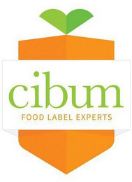 CIBUM FOOD LABEL EXPERTS logo