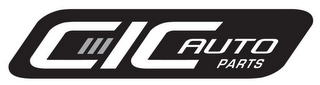 CIC AUTO PARTS logo