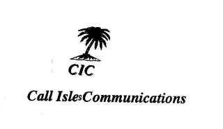 CIC CALL ISLES COMMUNICATIONS logo
