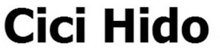 CICI HIDO logo