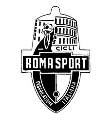 CICLI ROMA SPORT FABBRICAZIONE ITALIANA logo
