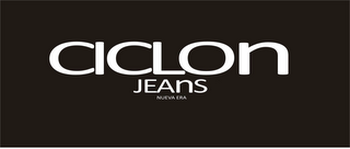 CICLON JEANS NUEVA ERA logo