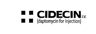 CIDECIN I.V. (DAPTOMYCIN FOR INJECTION) logo