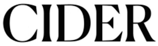 CIDER logo