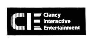 CIE CLANCY INTERACTIVE ENTERTAINMENT logo