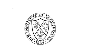 CIE INSTITUTE OF ELECTRONICS-1934- logo
