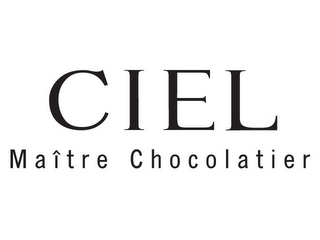 CIEL MAÎTRE CHOCOLATIER logo