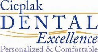 CIEPLAK DENTAL EXCELLENCE PERSONALIZED & COMFORTABLE logo