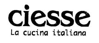 CIESSE LA CUCINA ITALIANA logo