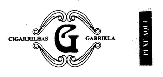 CIGARRILHAS G GABRIELA logo