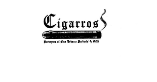 CIGARROS PURVEYORS OF FINE TOBACCO PRODUCTS SPIRITS & GIFTS logo